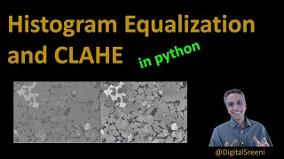 113  Histogram equalization and CLAHE [upl. by Hadwin]