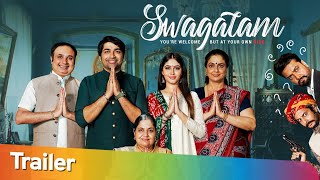 Swagatam  Trailer  Malhar Thakar  Latest Gujarati Movie Trailer  Coming soon On ShemarooMe [upl. by Yanad]