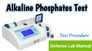 Alkaline Phosphatase  ALP Test Procedure [upl. by Hafeetal]