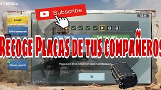 Recoge Placas de tus compañeros 5 veces en partidas igualadas de BRCOD MOBILE [upl. by Ayra]