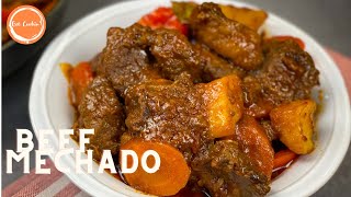 Beef Mechado Recipe  Beef Stew  Mechadong Baka  Easy to Follow Recipe [upl. by Mcgraw]