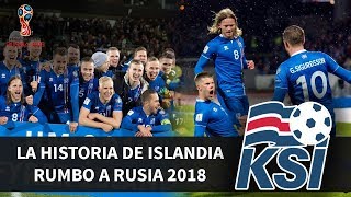 ELIMINATORIAS RUSIA 2018  ISLANDIA LOS VIKINGOS INVADEN RUSIA  HISTORIA DE LOS MUNDIALES [upl. by Analla592]