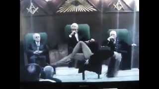 Masonic lodge satanic dance ritual [upl. by Llertnahs]