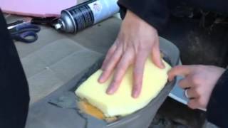 How to repair your seat with foam [upl. by Rivi]