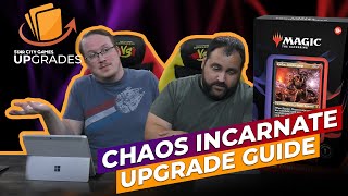 Chaos Incarnate Upgrade Guide  MTG Commander Starter Deck [upl. by Gillan246]