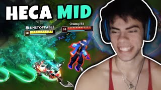 Doaenel takes Hecarim into MIDLANE [upl. by Lydia]