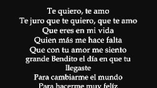 GRUPO PESADO  Te quiero Te amo con letra [upl. by Lunsford341]