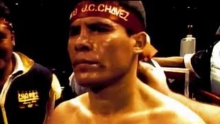 Julio Cesar Chavez Career Highlights [upl. by Irrahs]