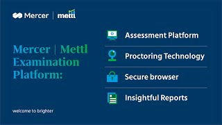 How Does an Online Test Work Mercer  Mettls Proctoring Solutions Explained [upl. by Airamat]