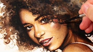 10 TIPS for Watercolor Portraits  HOW TO USE WATERCOLOR [upl. by Ettelrats667]