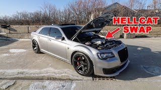 HELLCAT SWAPPED CHRYSLER 300 [upl. by Nirahs]