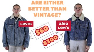 I Found Out Why Levis Sells A 300 Sherpa Jacket  Levis Sherpa Jacket Review [upl. by Monney823]