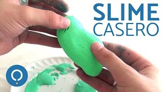 SLIME CASERO SIN BORAX muy fácil de hacer [upl. by Holcomb572]