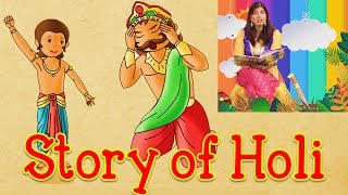 Story of Holi  Why do we celebrate Holi  Mythological Stories of India [upl. by Atteynad343]