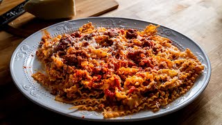 SECRET SPICY ITALIAN SAUSAGE RAGU RECIPE [upl. by Quintie352]