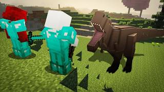 Surviving Dinosaurs in Minecraft [upl. by Aylat]