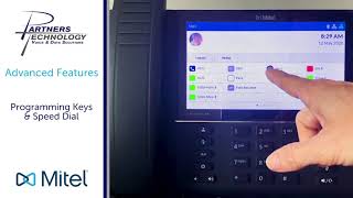 Mitel 6940 Phone Training  Part 5  Programming Keys amp Speed Dial  Partners Technology [upl. by Specht]