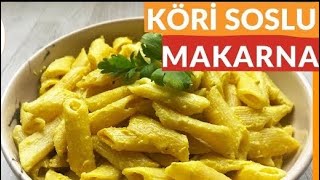 Köri Soslu Makarna Tarifi  Kremalı Köri Soslu Makarna Nasıl Yapılır  Körili Makarna [upl. by Myriam230]