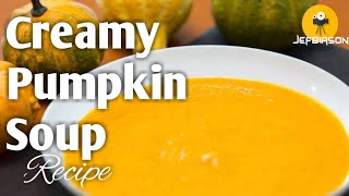 Creamy Pumpkin Soup Recipe [upl. by Darb]