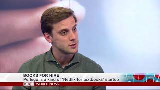 Gauthier Van Malderen Perlego CEO on Talking Business 6th March 2019 BBC World News [upl. by Asiela914]