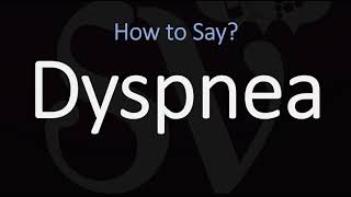 How to Pronounce Dyspnea CORRECTLY Meaning amp Pronunciation [upl. by Aleacem]