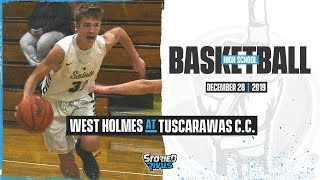 HS Basketball  West Holmes at Tuscarawas Central Catholic 122819 [upl. by Cris]