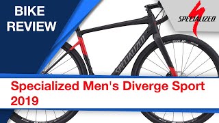 Specialized Mens Diverge Sport 2019 bike review [upl. by Ainos944]