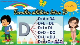 Família silábica da letra D [upl. by Morey816]