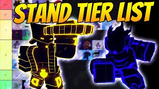 NEW STANDS AWAKENING STAND TIER LIST [upl. by Chadabe]