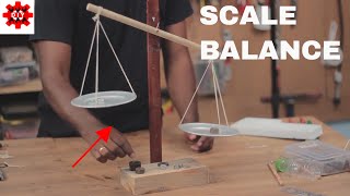 How to make a Balance Scale [upl. by Ardnasac]