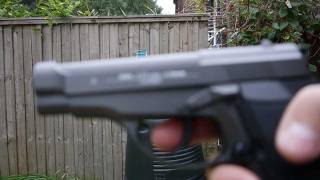 M84 177 cal 45mm Steel BBs CO2 Pistol testing [upl. by Erma]