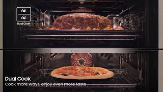 Samsung New Dual Cook Flex™ Oven NV6300 [upl. by Ellehsyt]