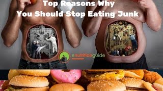 Top Reasons Why You Should Stop Eating Junk Food [upl. by Norvell584]