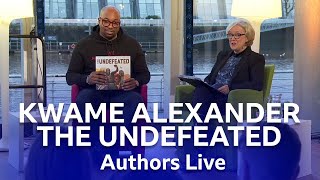 Kwame Alexander reads from The Undefeated  Authors Live  BBC Scotland [upl. by Gautea209]