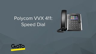 Polycom VVX 411 Speed Dial Keys [upl. by Halima]