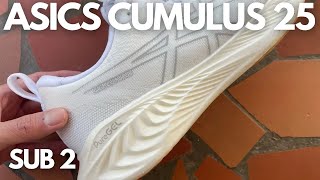 ASICS GelCumulus 25  First Run [upl. by Yelsek992]