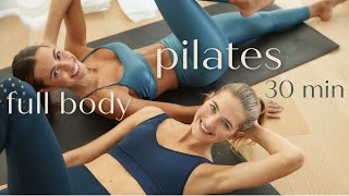 30 MIN Full body Pilates workout  Strengthen and Toning  14 Day Full Body Challenge [upl. by Moulton]