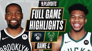 2 NETS at 3 BUCKS  FULL GAME HIGHLIGHTS  June 13 2021 [upl. by Noyahs]