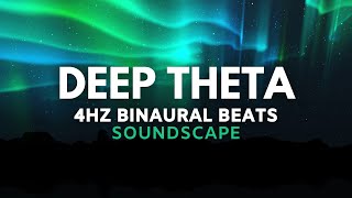 Astral  Deep Theta 4Hz  Binaural Beats Soundscape  Internal Focus Meditation Prayer  ASMR [upl. by Gillman]