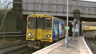 Half an Hour at 216  Birkenhead North Station 1022017  Class 507 508 terminus [upl. by Aicined592]