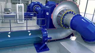 ANDRITZ Hydro turbine animation  Francis [upl. by Ecnal111]