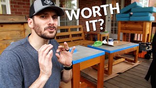 Refinish Outdoor Furniture the EASY Way  DIY Wood Restoration [upl. by Karlee]