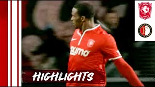 FC Twente  Feyenoord 23022014  Highlights [upl. by Rebmyt906]