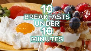 Breakfasts In Under 10 Minutes [upl. by Nagaet]