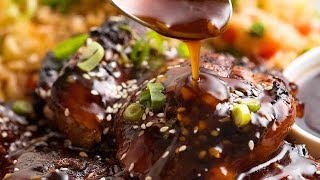 Honey Soy Chicken  marinade and sauce excellent grilled [upl. by Ulland]