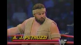 Wrestling “Jobber” AJ Petruzzi 1985 [upl. by Waneta]