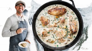 Delicious Chicken Fricassee Recipe [upl. by Quickman]