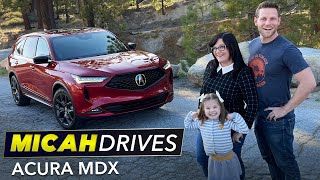 2022 Acura MDX  Premium Family SUV Review [upl. by Fasto]