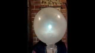 Bubble gum mum gets messy Biggest bubble ever Hilarious to watch [upl. by Adnima618]