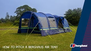 How To Pitch A Berghaus Air Tent [upl. by Einniw612]